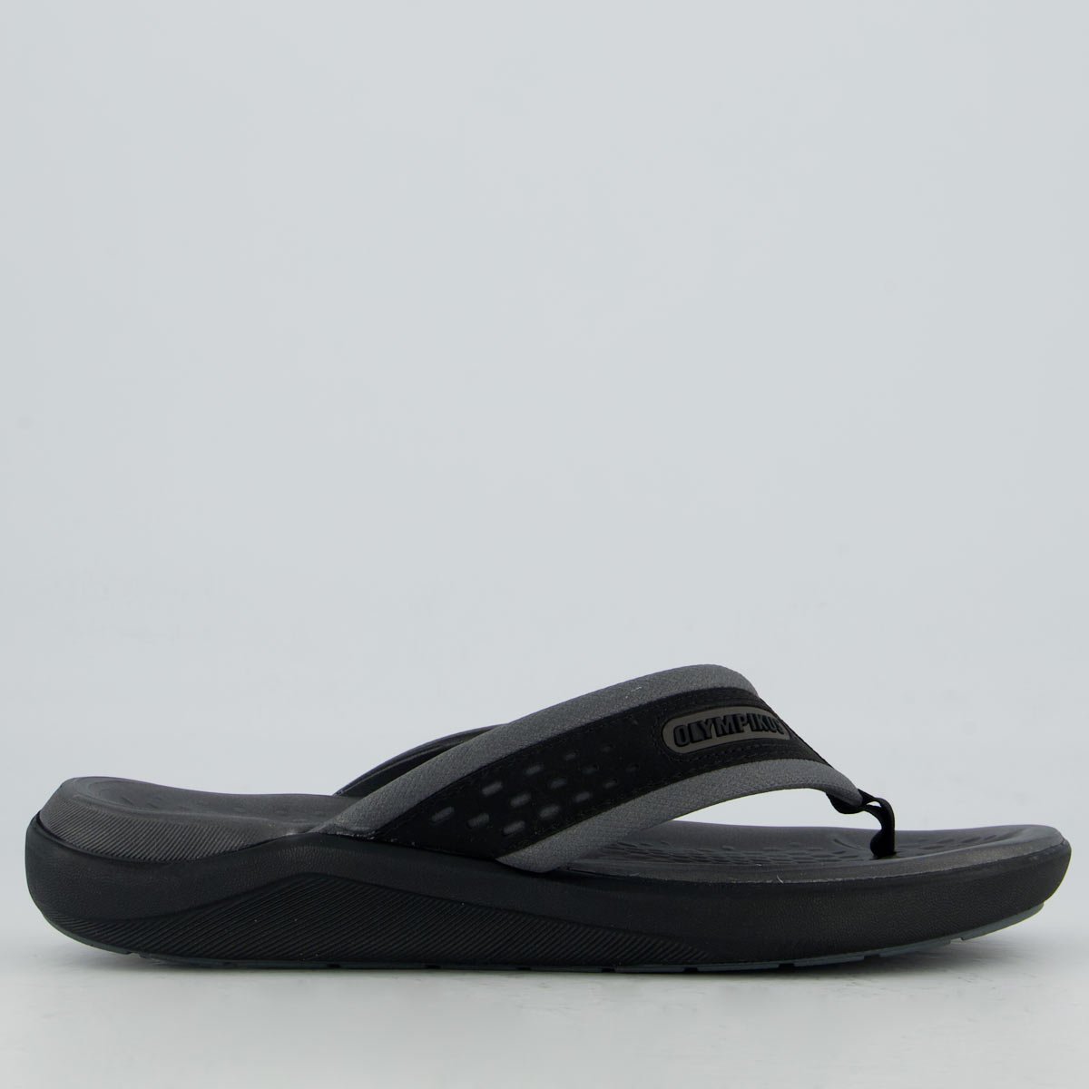 Chinelo Olympikus 921 Preto Cinza Preto/Cinza 2