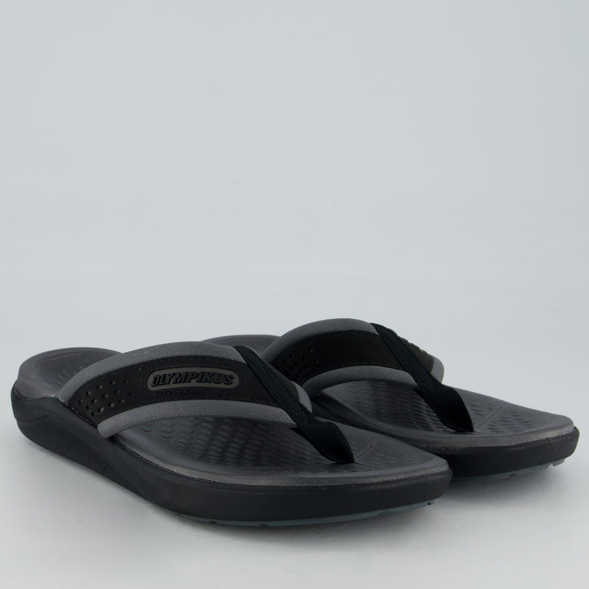 Chinelo Olympikus 921 Preto Cinza Preto/Cinza 3
