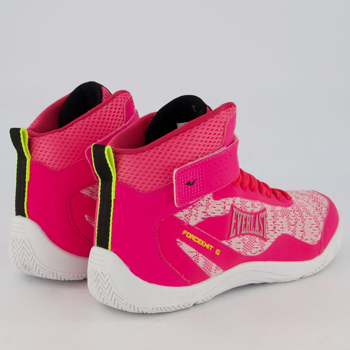 Tênis Everlast Forceknit 6 Feminino Rosa e Preto Rosa 3