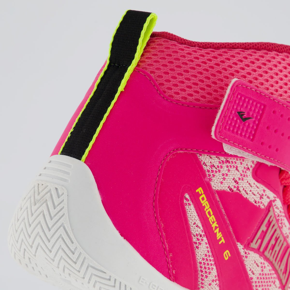 Tênis Everlast Forceknit 6 Feminino Rosa e Preto Rosa 6