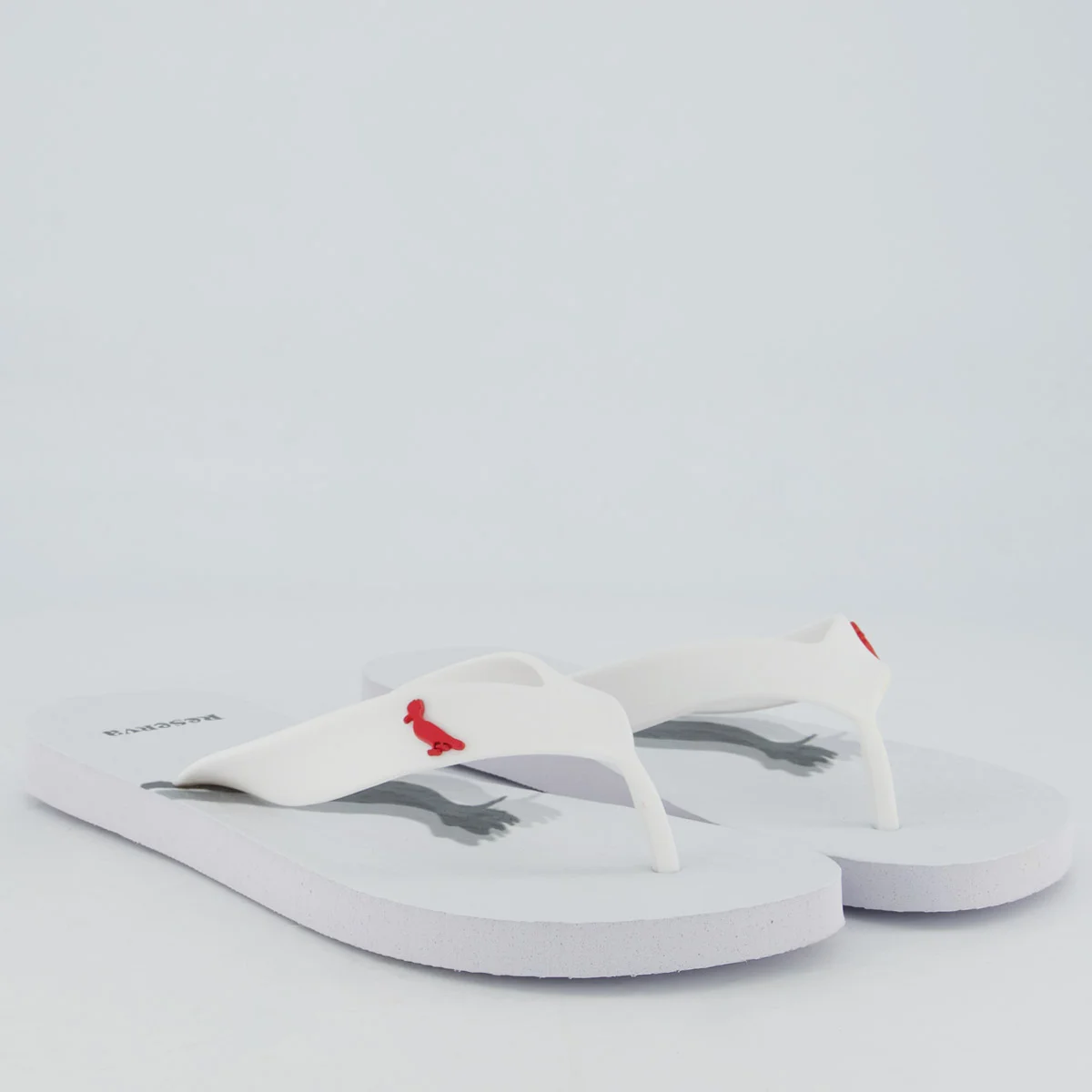 Chinelo Reserva Pica Pau Blur Branco Branco 3
