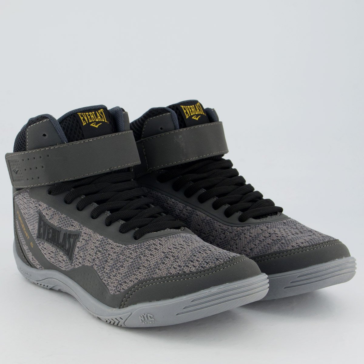 Tênis Everlast Forceknit 6 Cinza e Preto Cinza/Preto 2