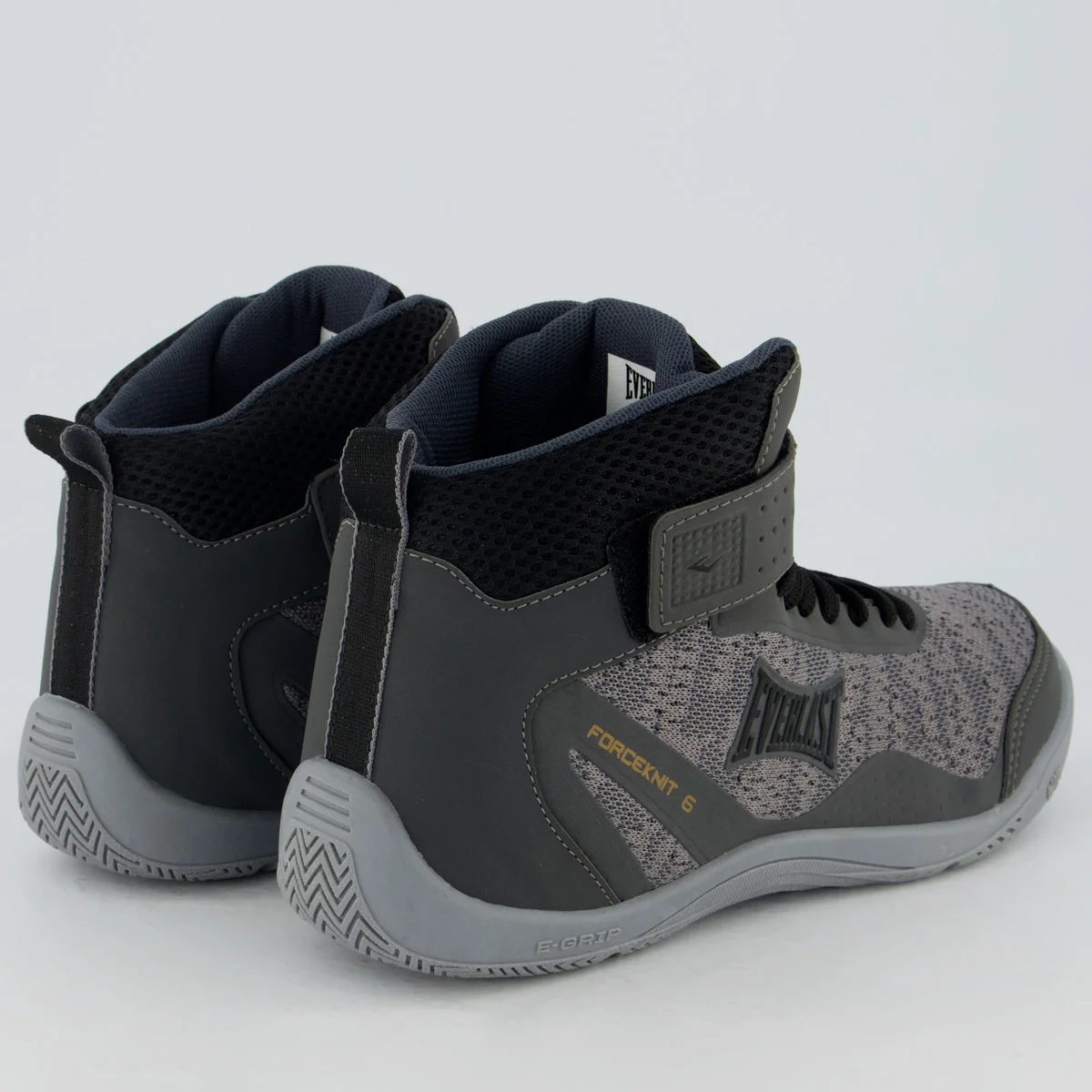 Tênis Everlast Forceknit 6 Cinza e Preto Cinza/Preto 3
