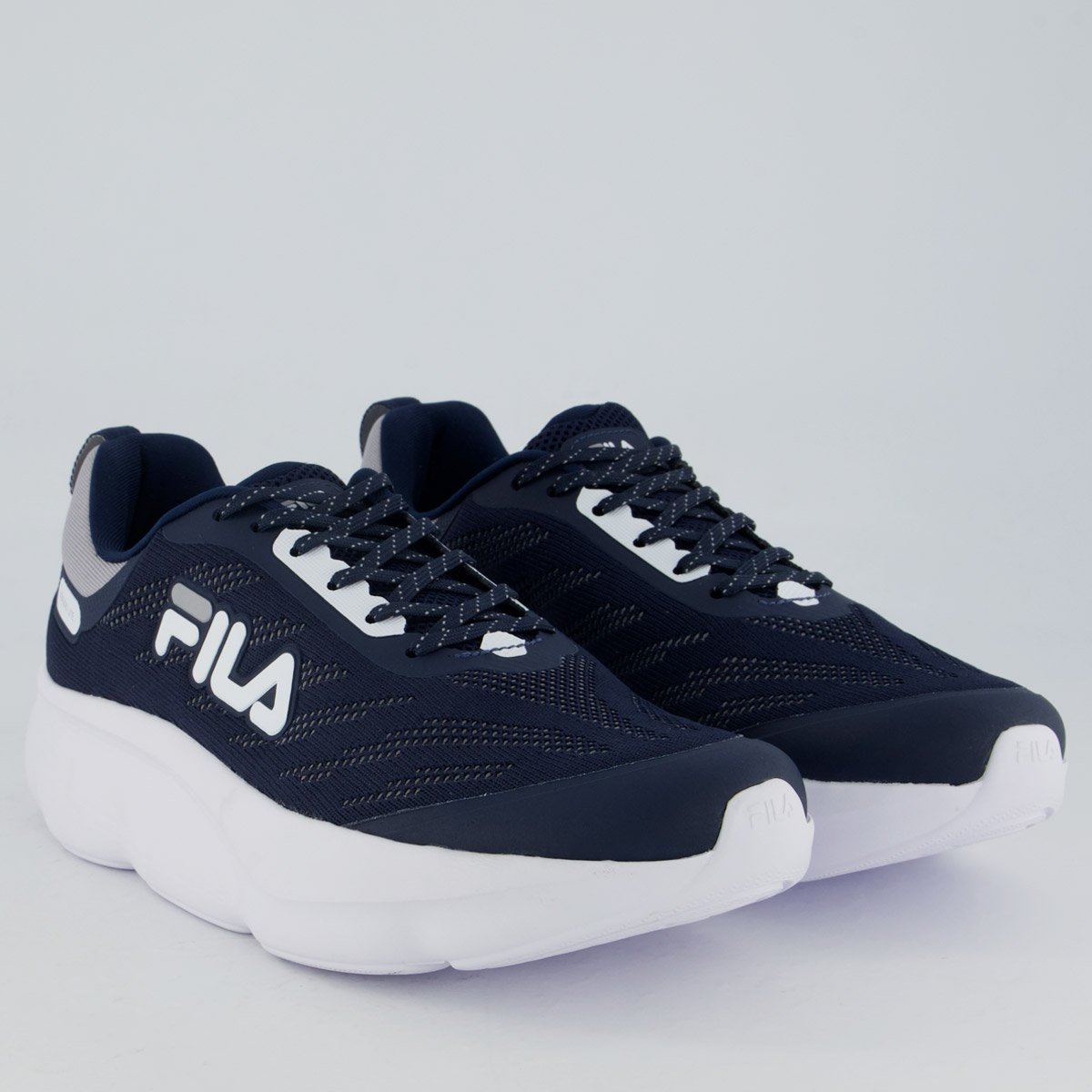 Tênis Fila Maxxi Lite Marinho e Branco Marinho/Branco 2