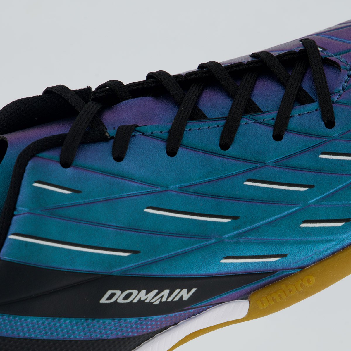 Chuteira Umbro Domain Futsal Azul e Preta Azul 7