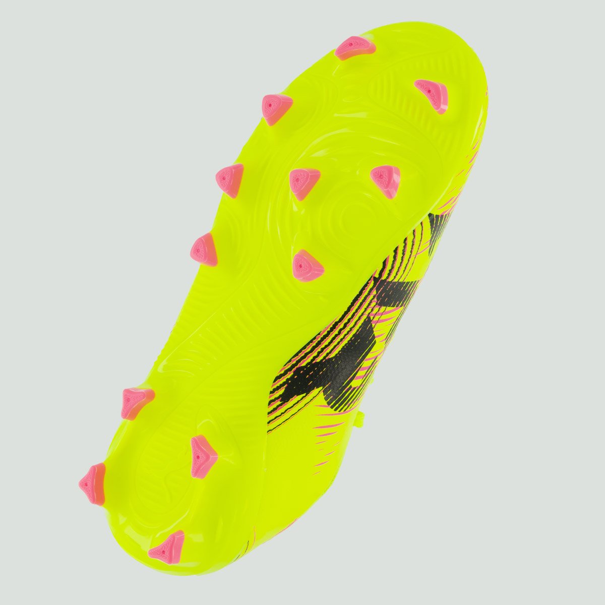 Chuteira Puma Future 8 Play FG/AG Juvenil Campo Amarela Amarelo 3