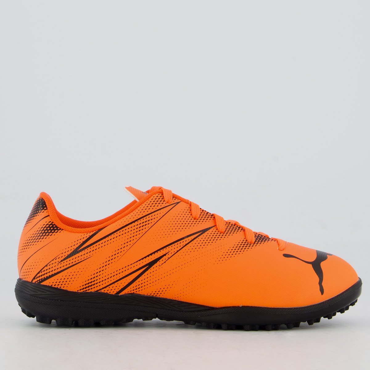 Chuteira Puma Attacanto TT Society Juvenil Laranja Laranja