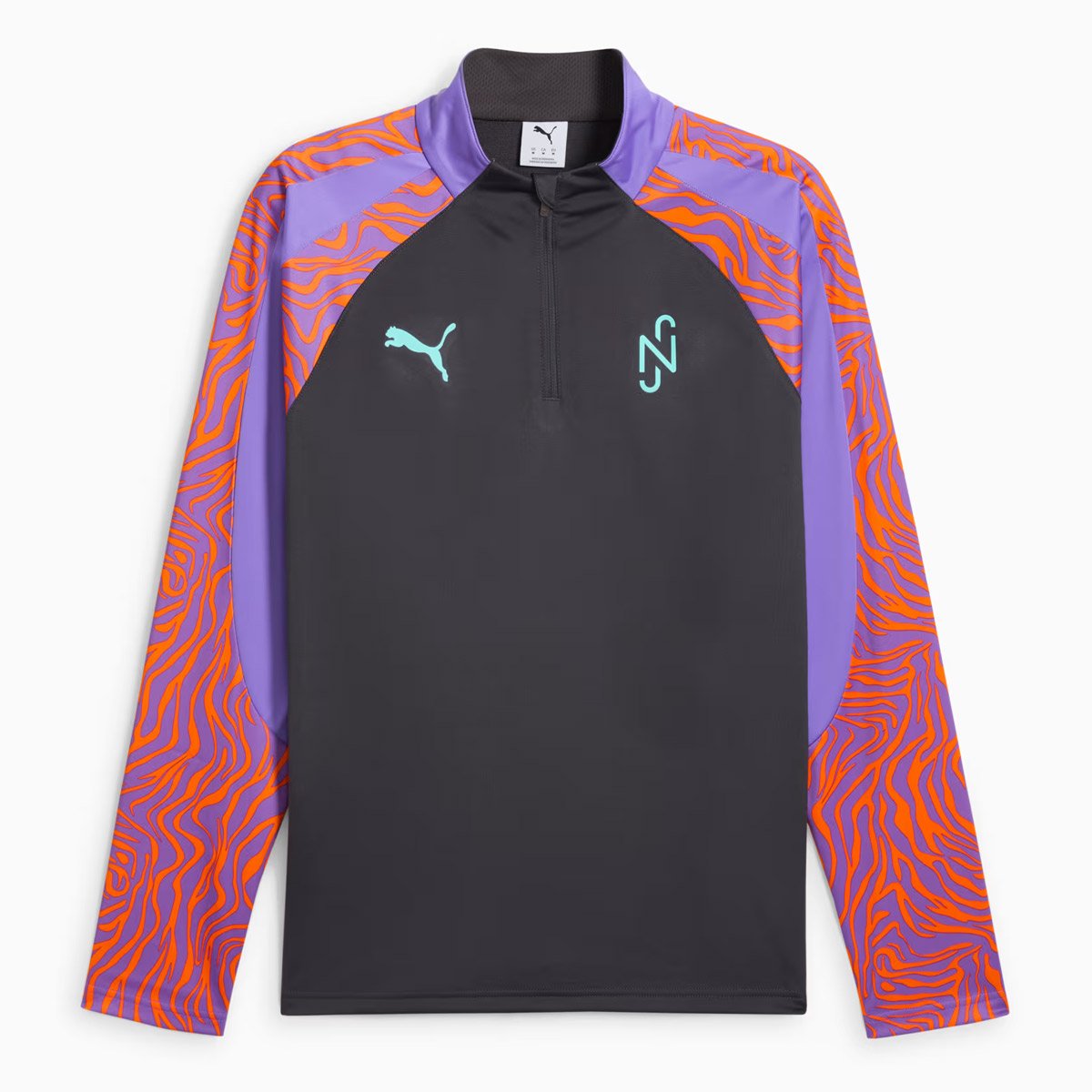 Blusão Puma Neymar JR Creativity Manga Longa Cinza Multicores 4