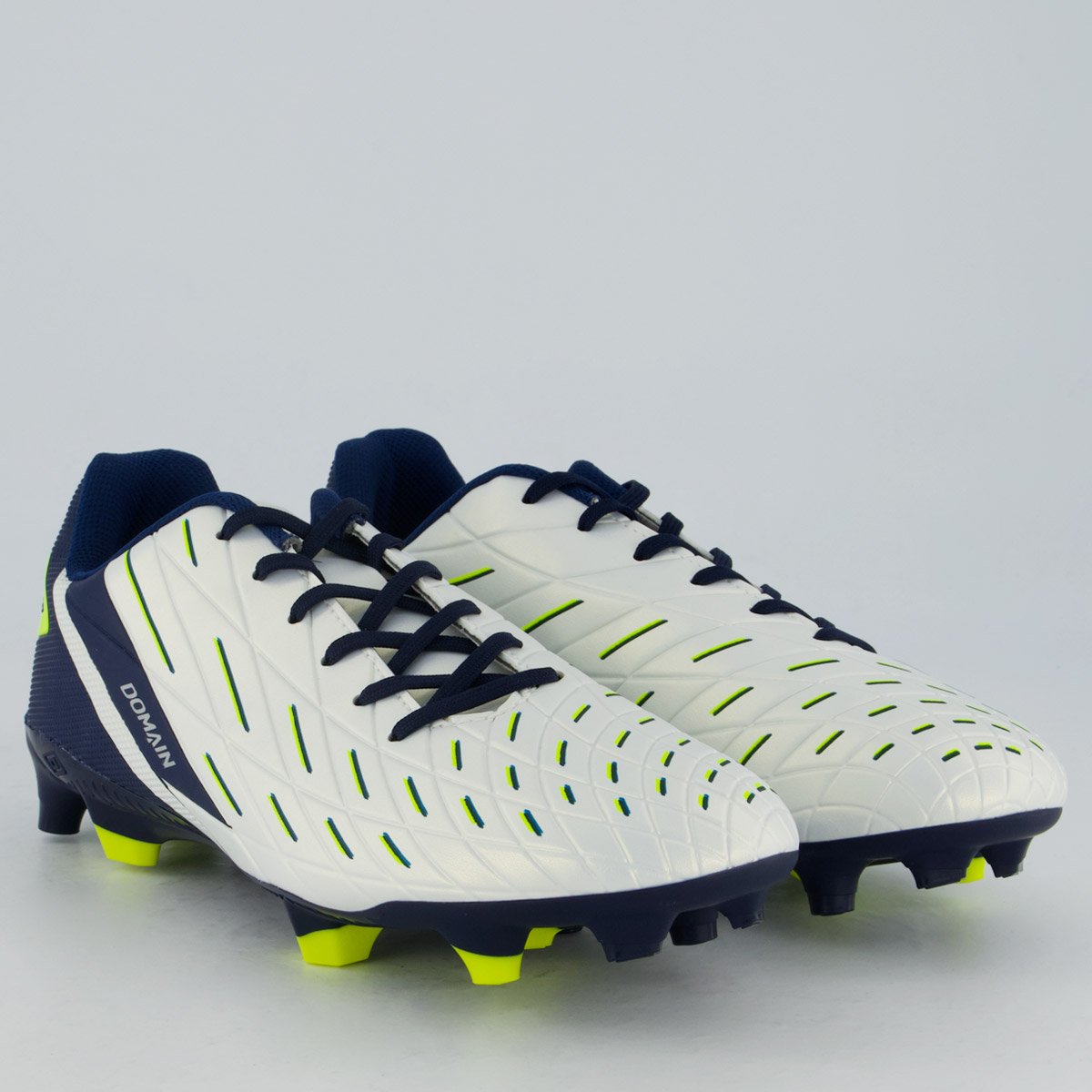 Chuteira Umbro Domain Campo Marinho e Verde Marinho/Verde 2