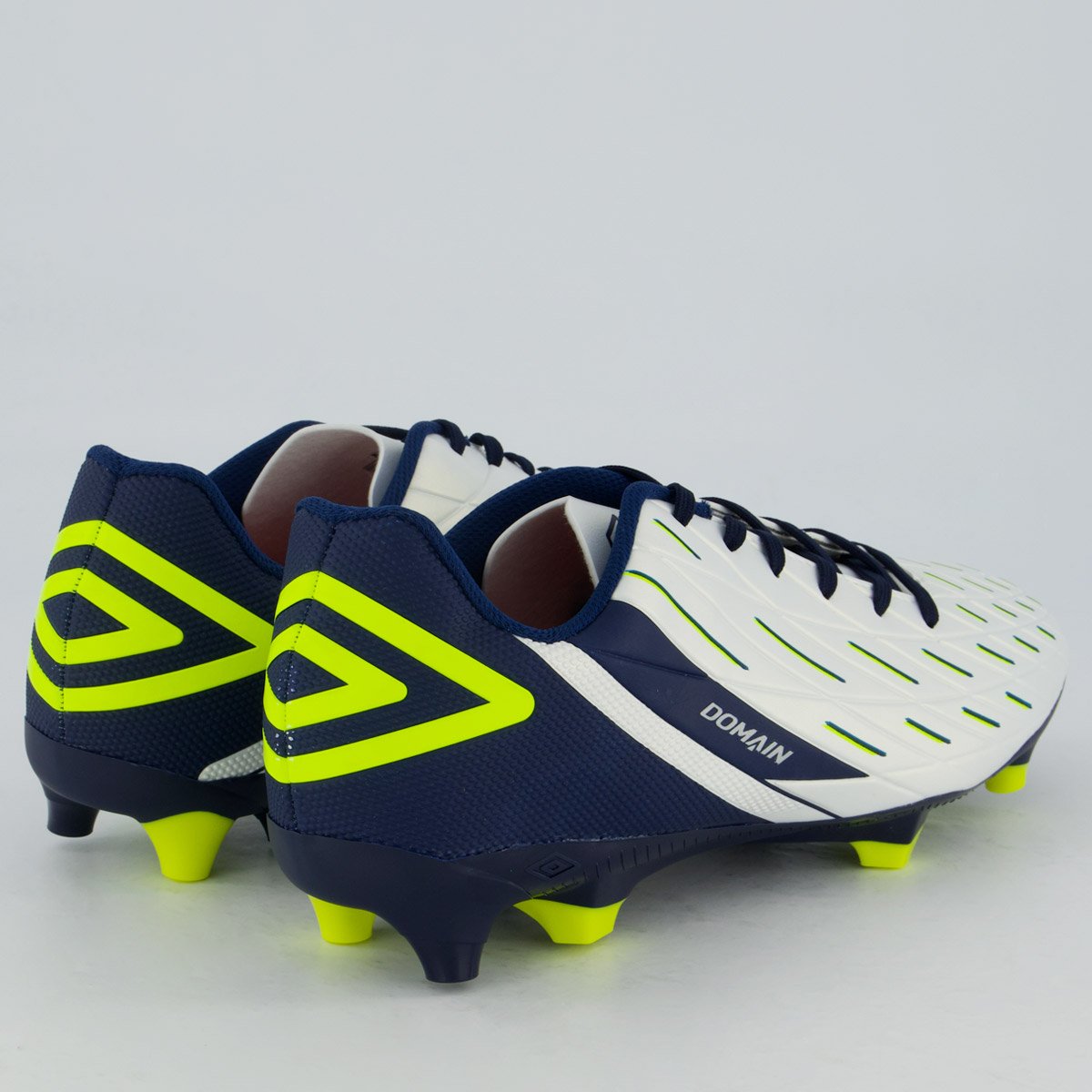 Chuteira Umbro Domain Campo Marinho e Verde Marinho/Verde 3