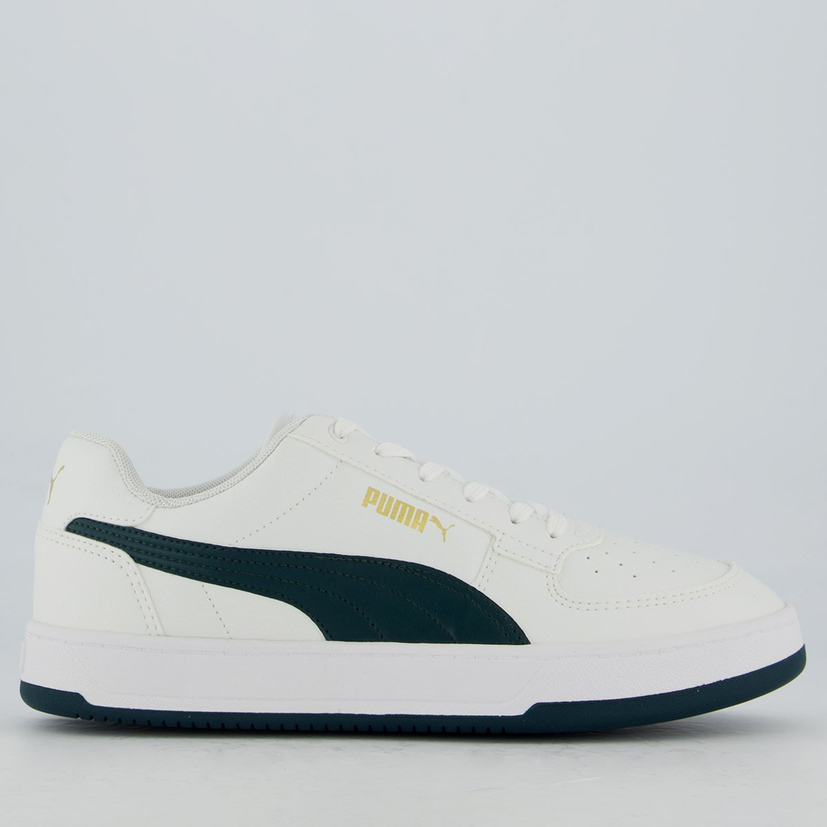 Tênis Puma Caven BDP Branco e Verde Branco/Verde