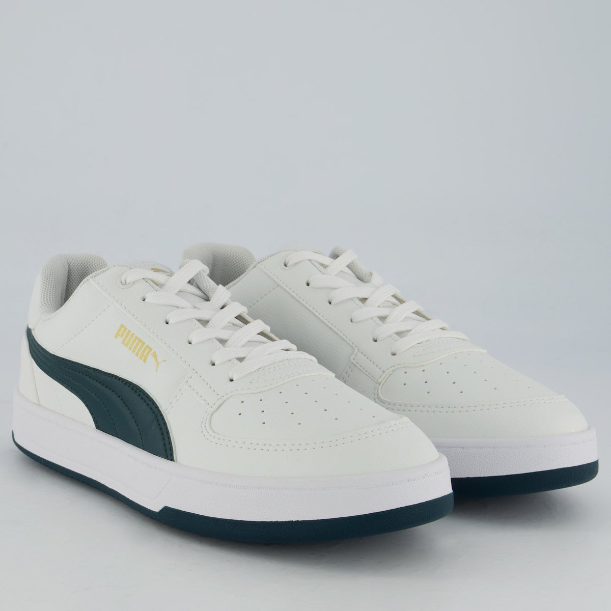 Tênis Puma Caven 2.0 BDP Branco e Verde Branco/Verde 2