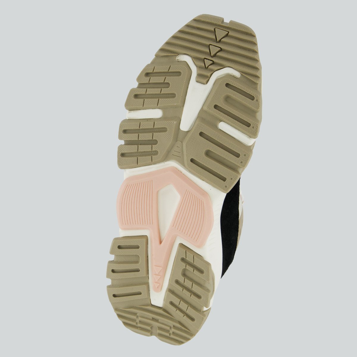 Tênis Qix Trek Reflexivo Esportivo Bege e Rose Multicores 5