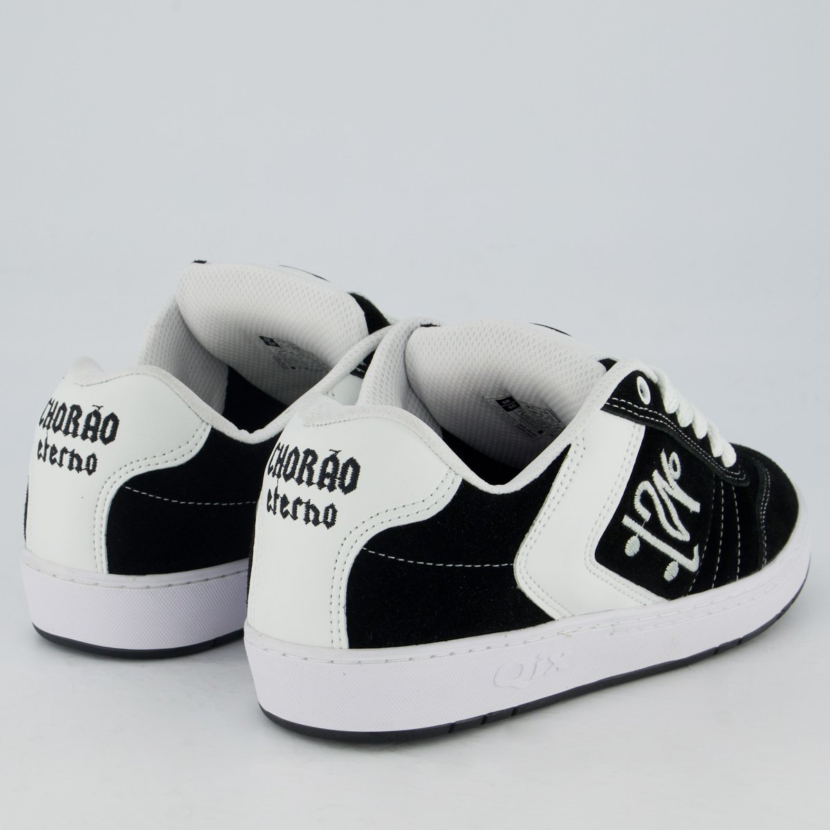 Tênis Qix Chorão Collab Lado B Preto e Branco Preto/Branco 3