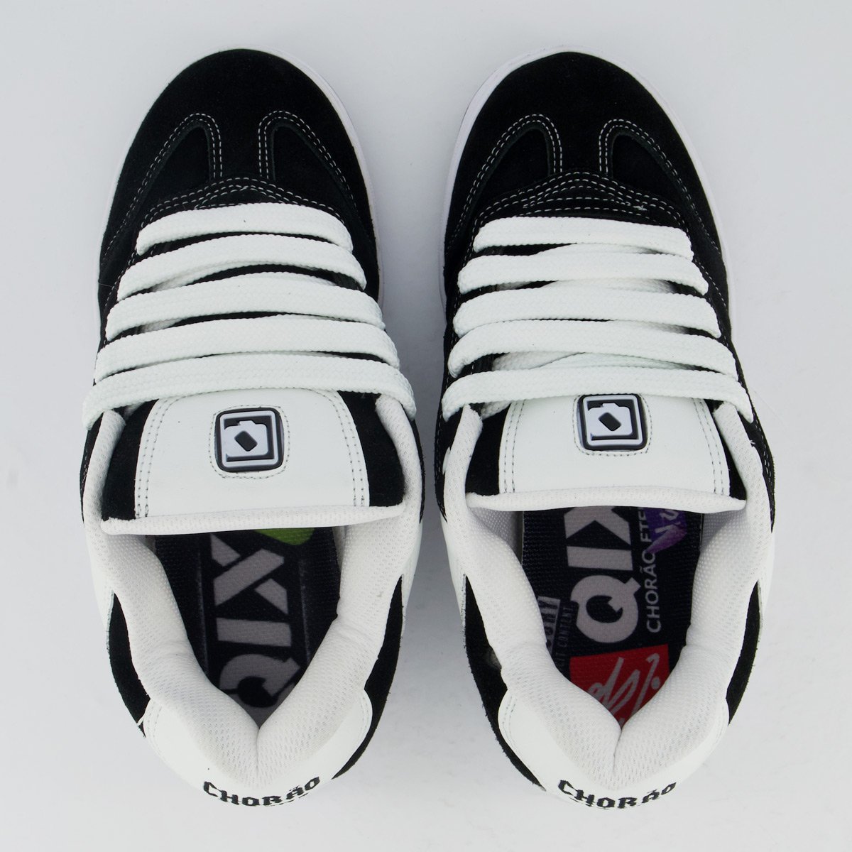 Tênis Qix Chorão Collab Lado B Preto e Branco Preto/Branco 4