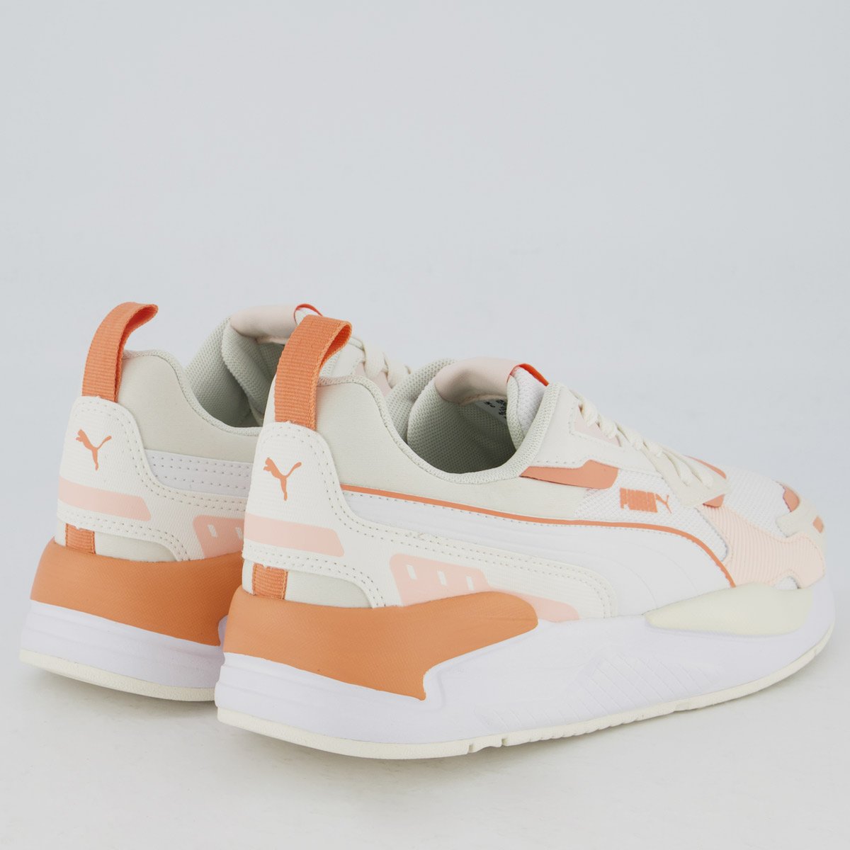 Tênis Puma X-Ray 3 BDP Feminino Branco e Rosa Off White/Salmão 3