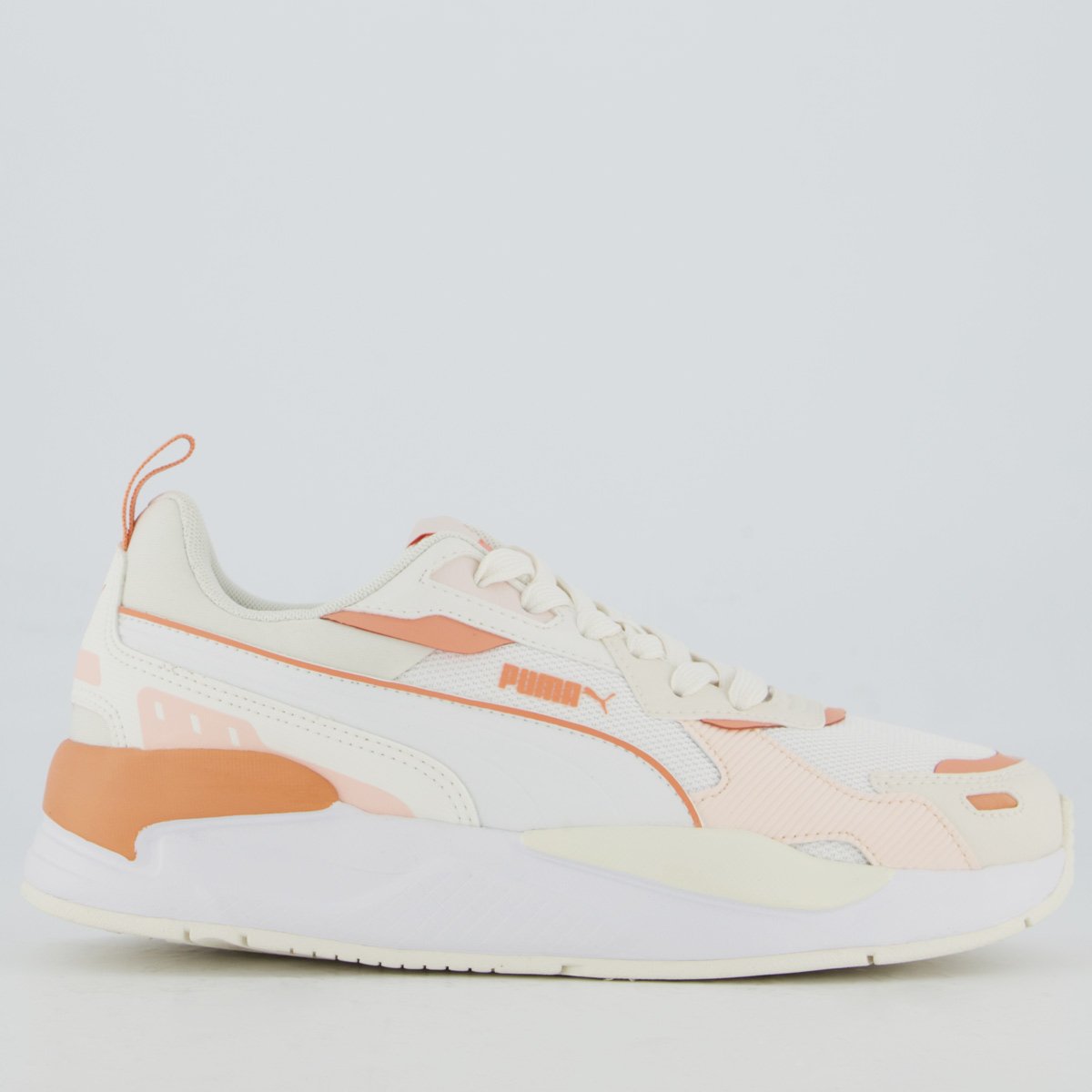 Tênis Puma X-Ray 3 BDP Feminino Branco e Rosa Off White/Salmão 1