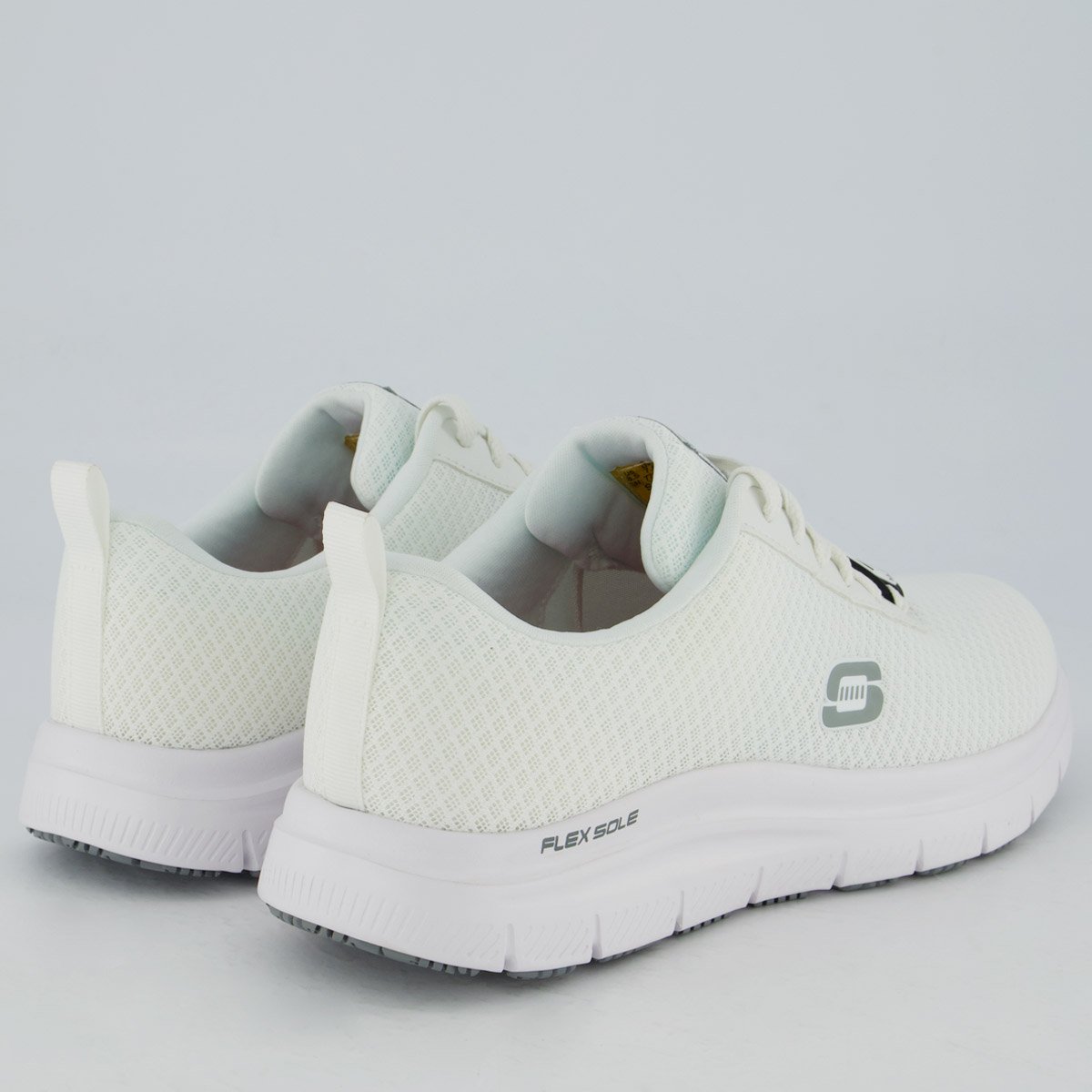 Tênis Skechers Flex Advantage SR Branco Branco 3