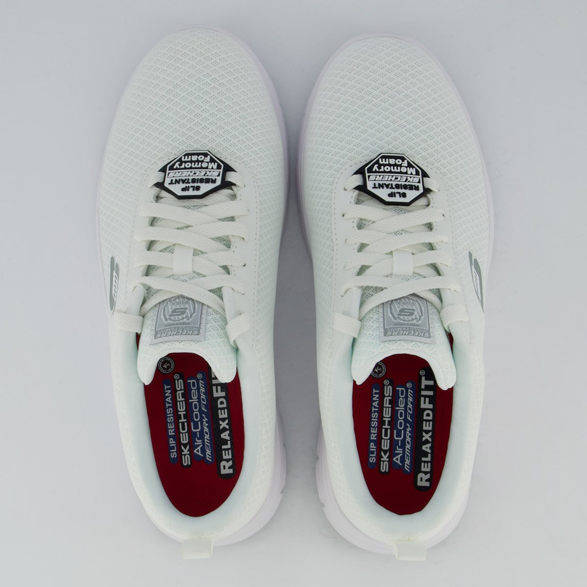 Tênis Skechers Flex Advantage SR Branco Branco 4