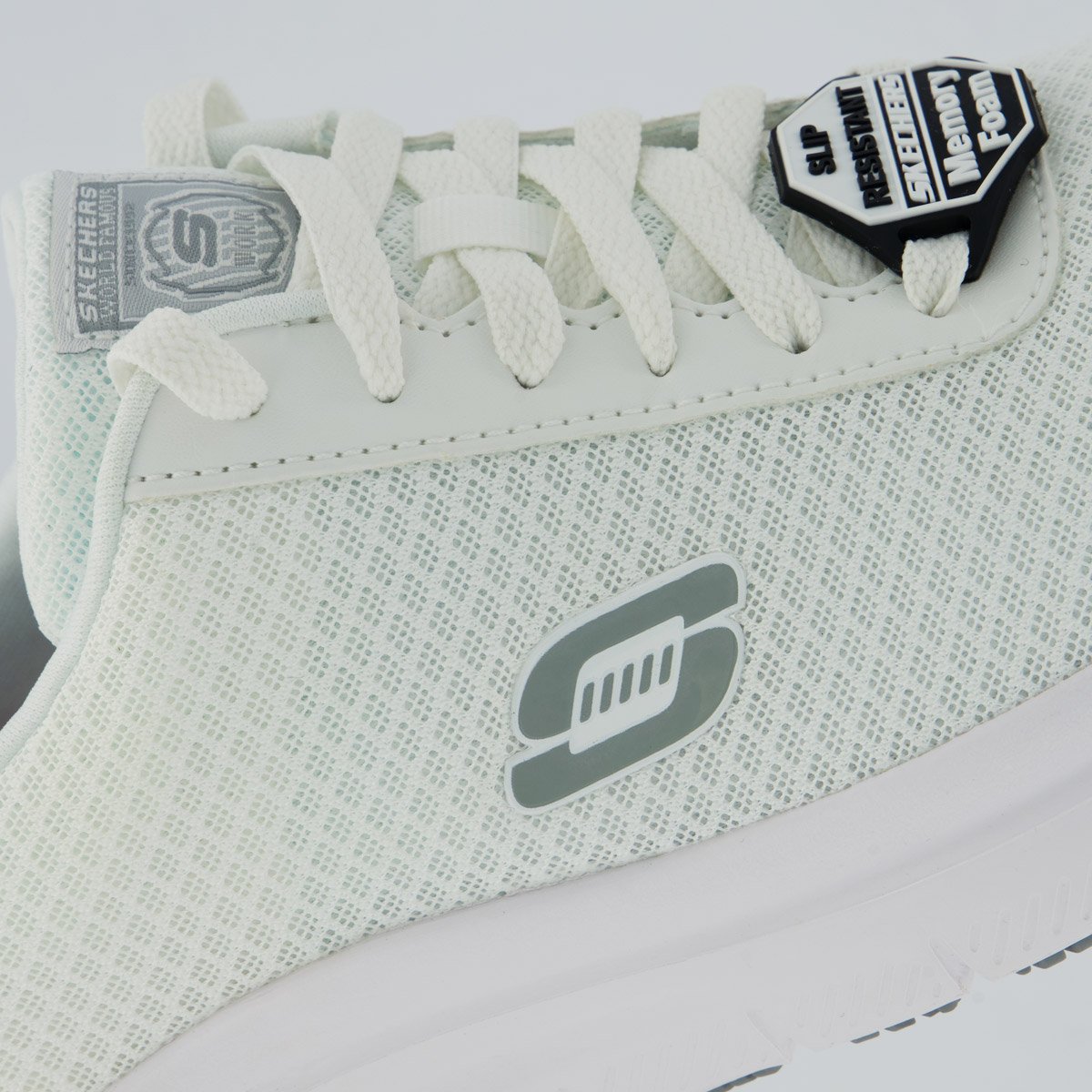 Tênis Skechers Flex Advantage SR Branco Branco 7