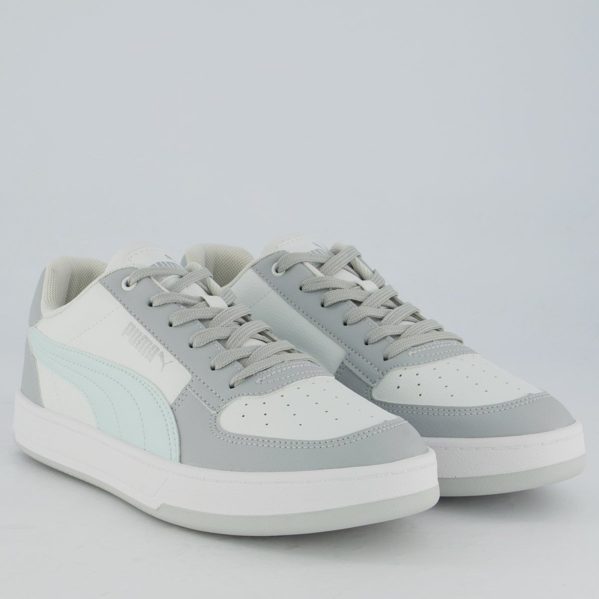 Tênis Puma Caven 2.0 BDP Feminino Branco e Azul Branco/Cinza 2