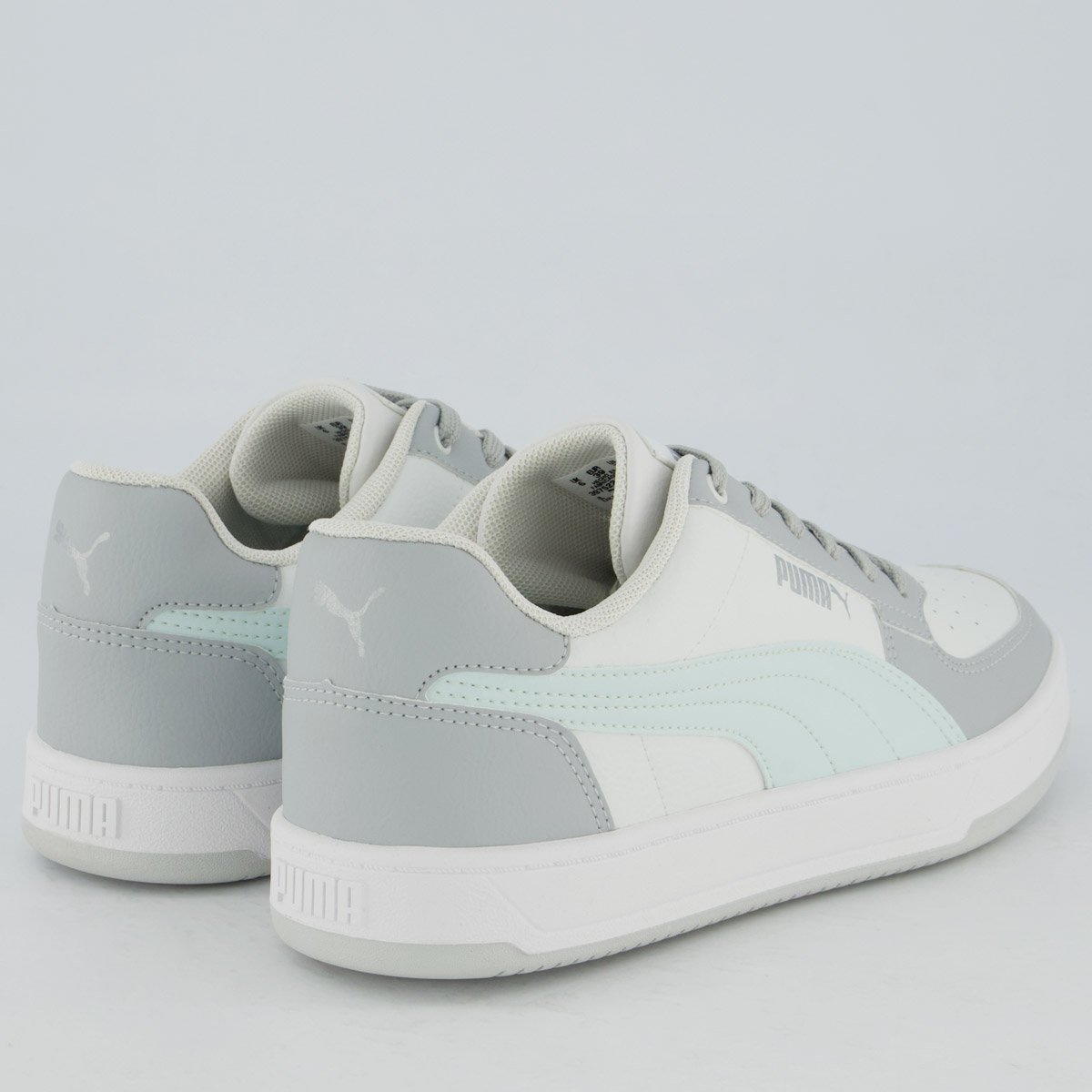 Tênis Puma Caven 2.0 BDP Feminino Branco e Azul Branco/Cinza 3