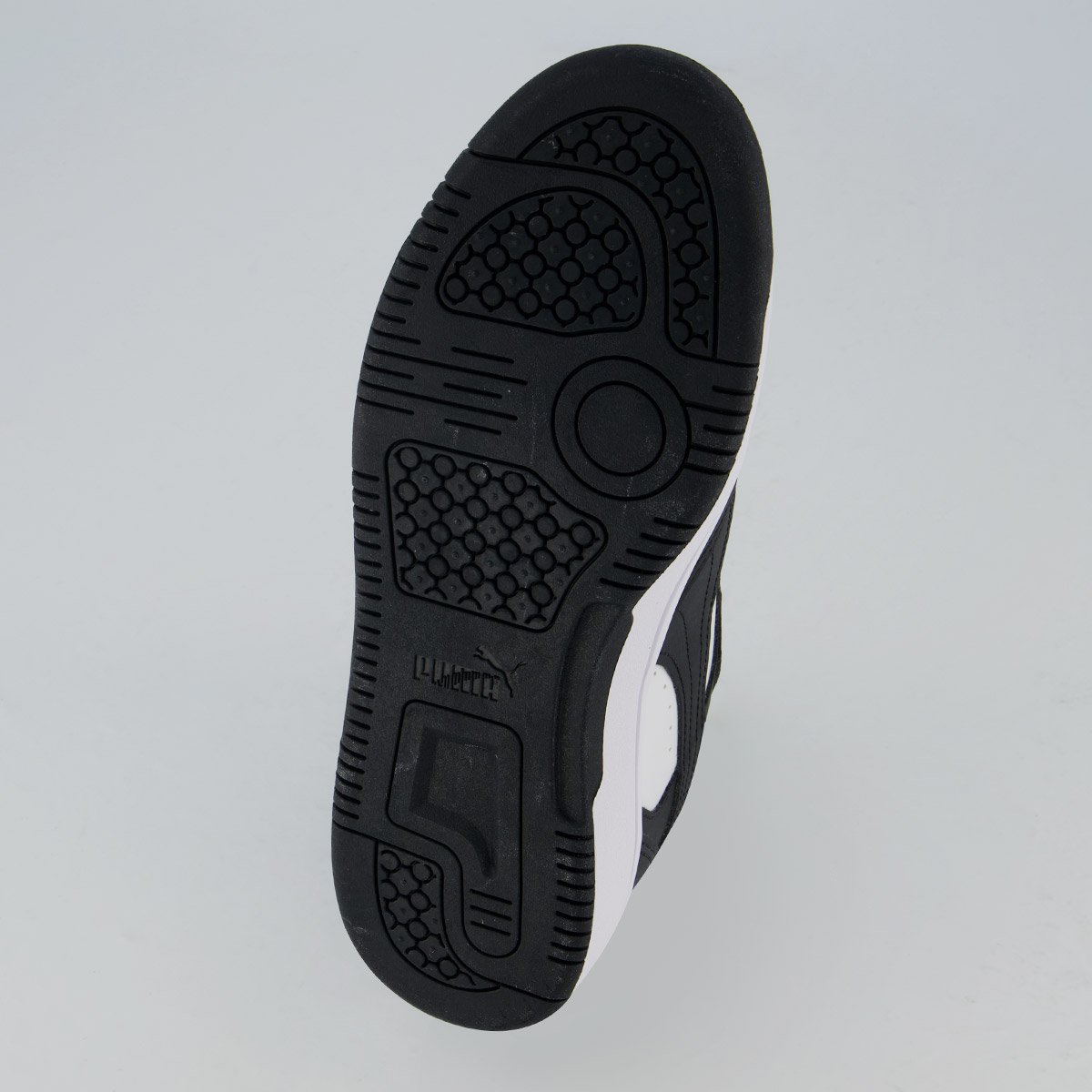 Tênis Puma Rebound V6 Low Preto e Branco Preto/Branco 5
