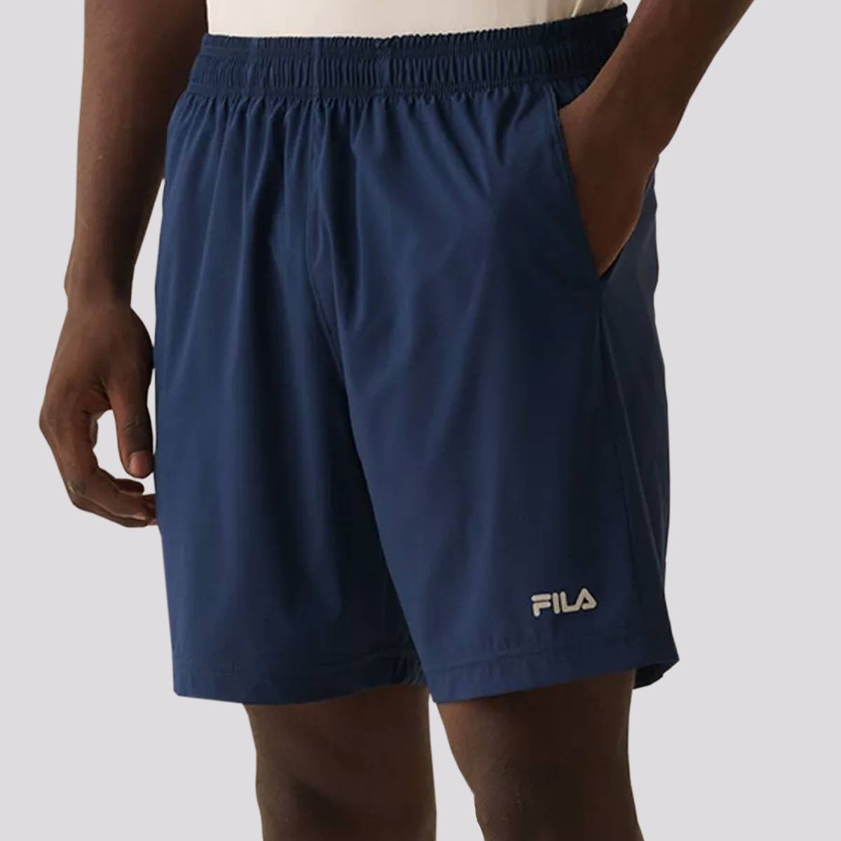 Bermuda Fila Core Run Marinho
