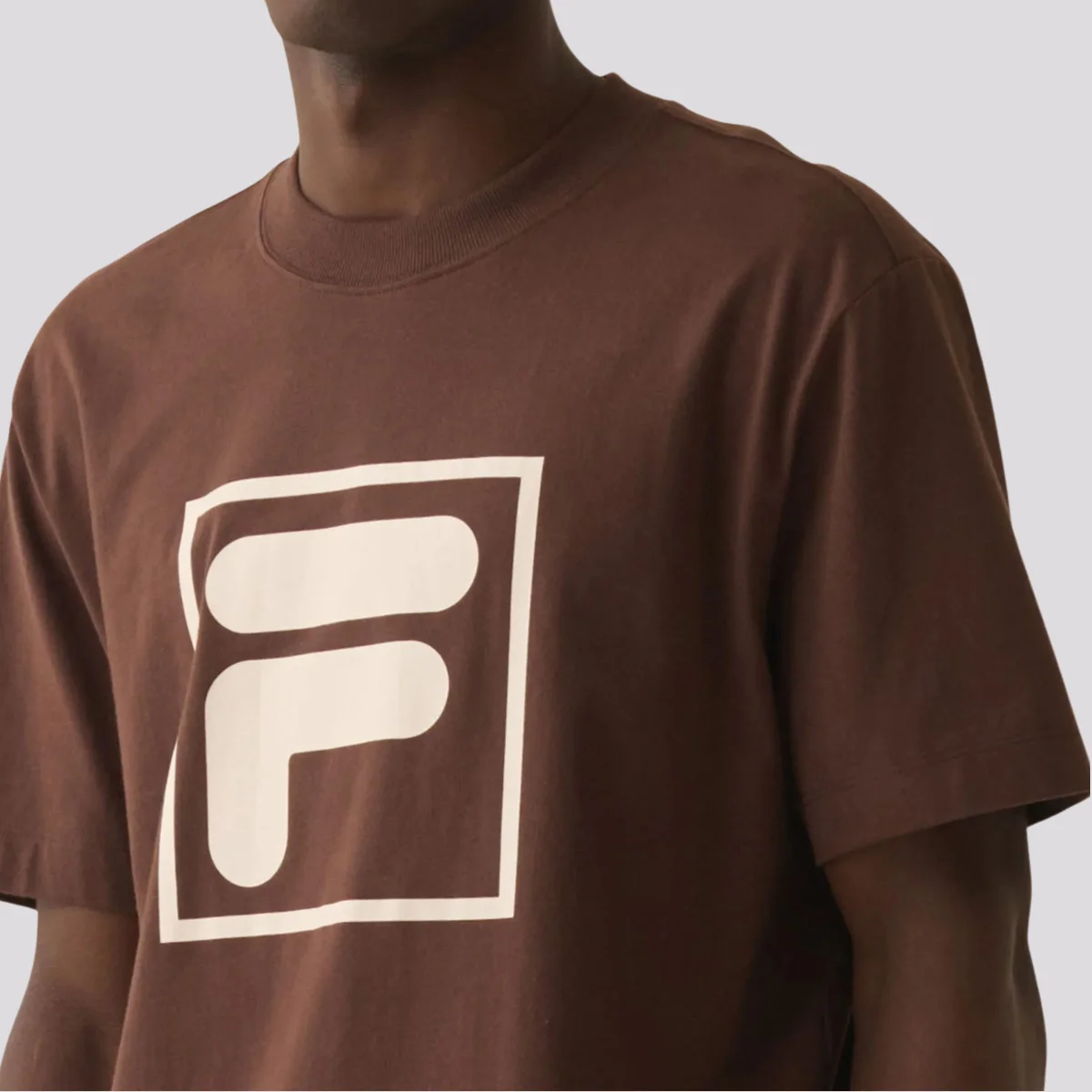 Camiseta Fila Comfort F-Box Union Classics Marrom Marrom 4