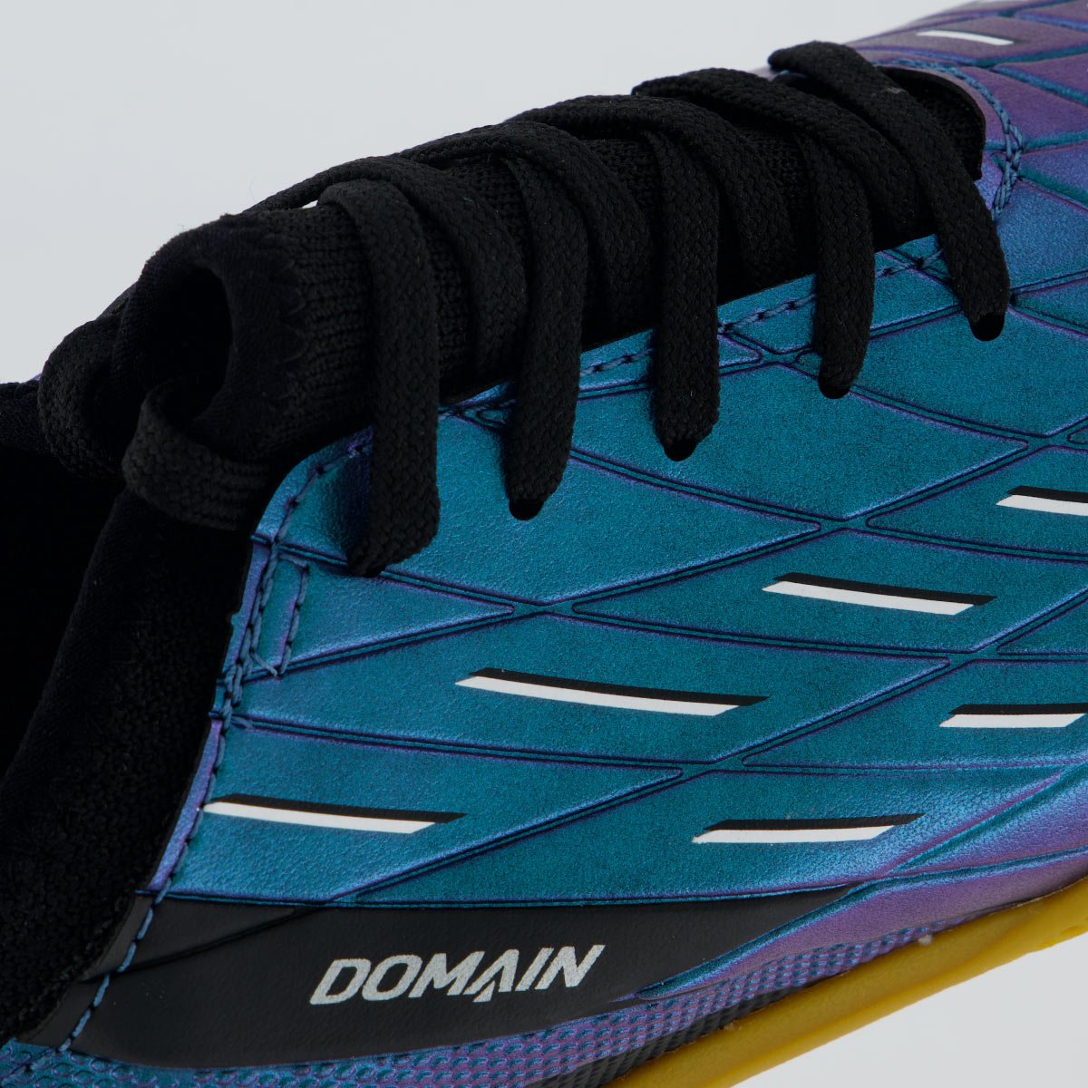 Chuteira Umbro Domain Futsal Juvenil Azul e Preta Azul 7