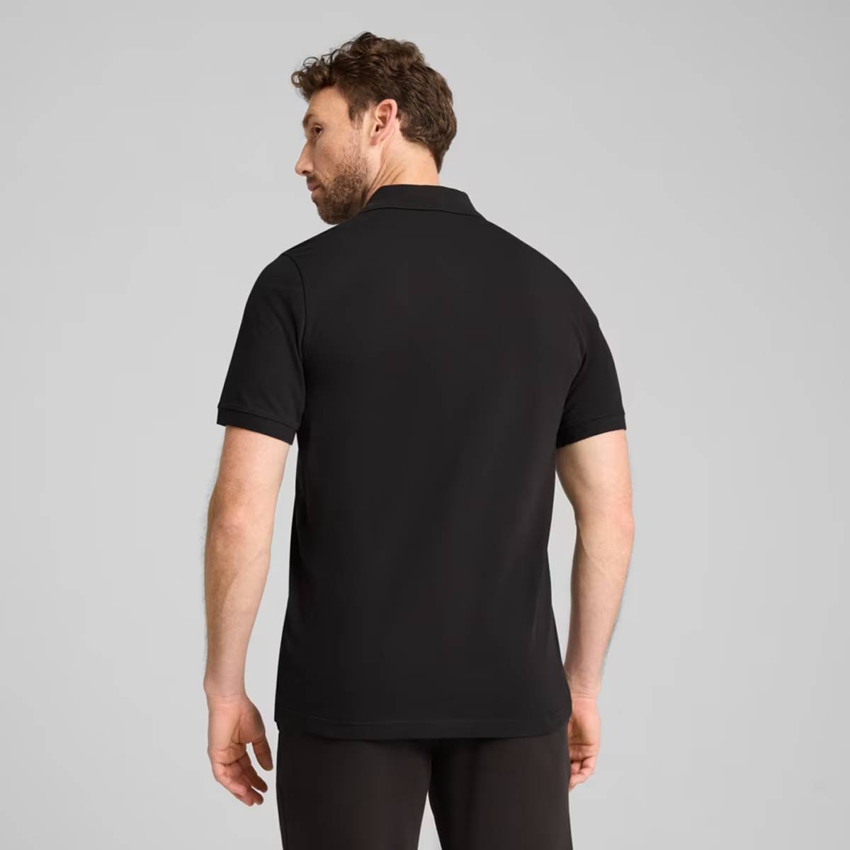 Polo Puma ESS Small Logo Preto Preto 2