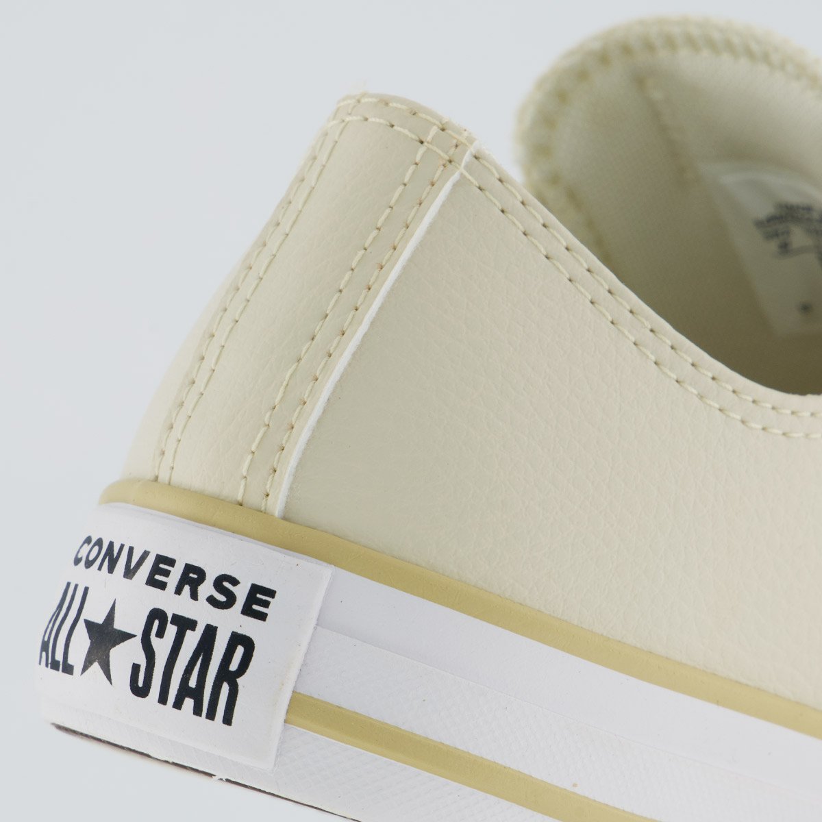 Tênis Converse All Star Chuck Taylor Bege e Branco Bege 6