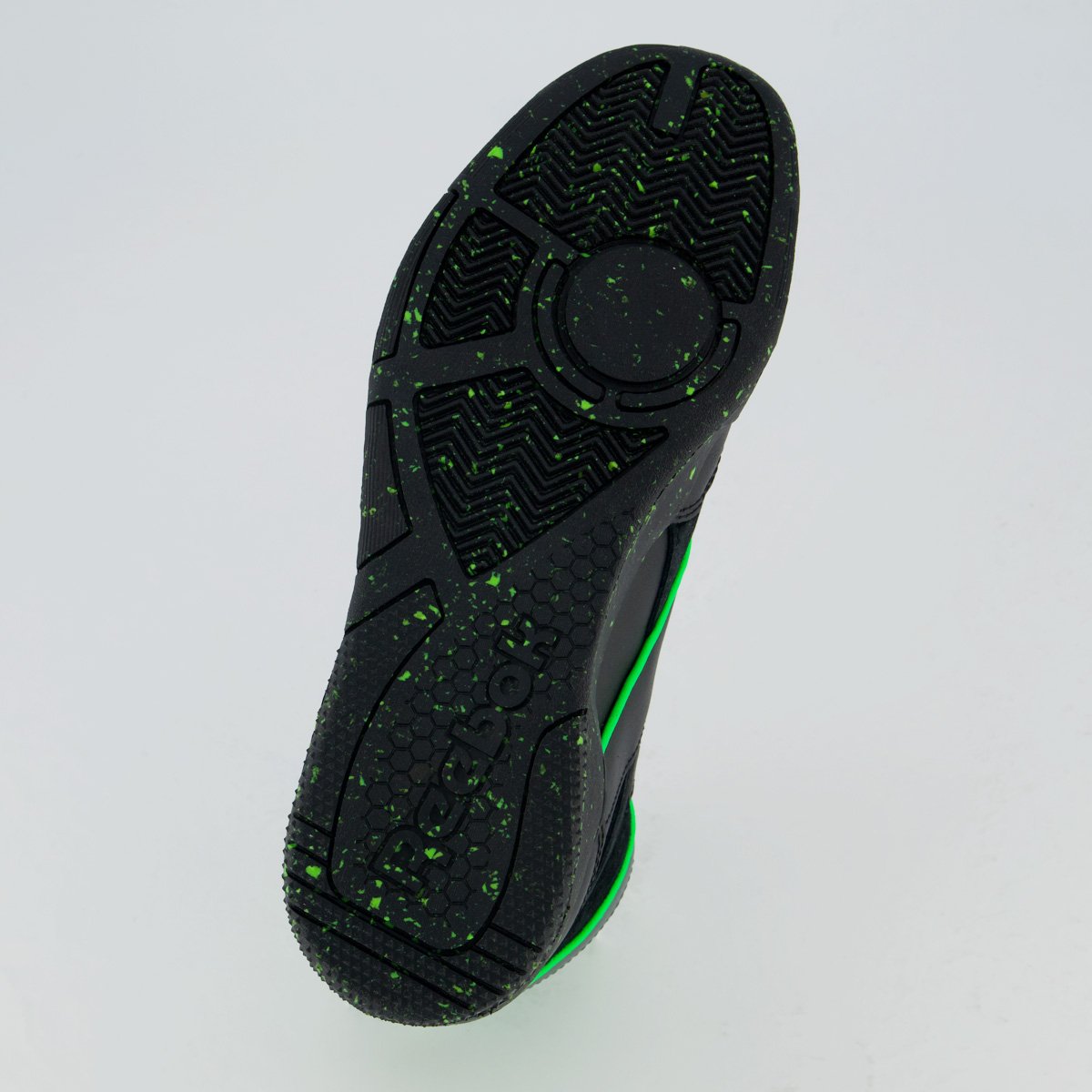 Tênis Reebok BB 4000 II Preto e Verde Preto 5