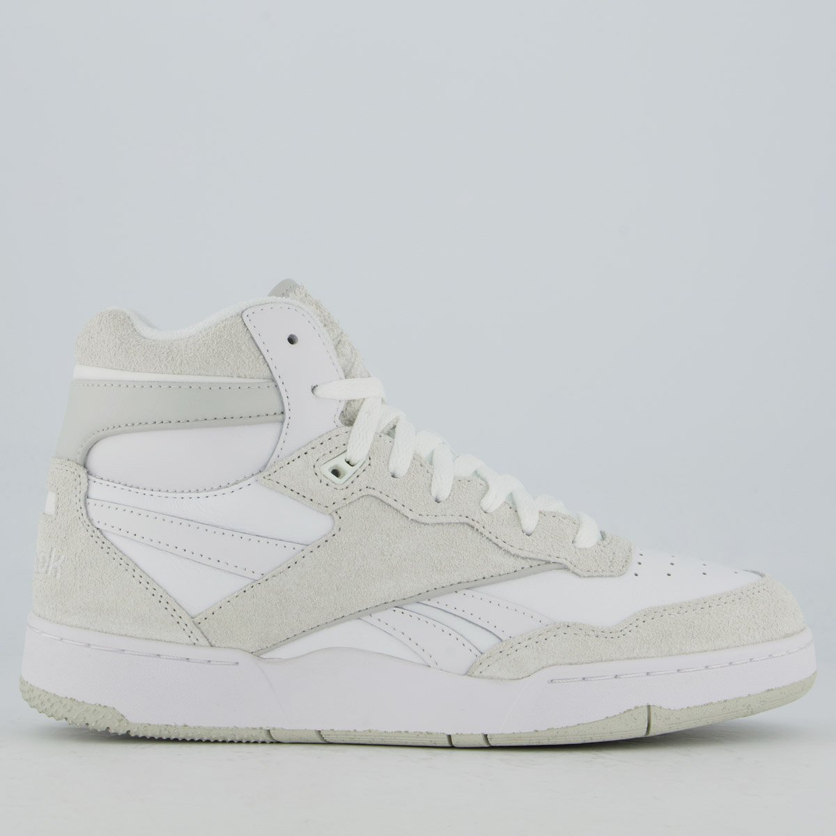 Tênis Reebok BB 4000 II Mid Branco e Bege