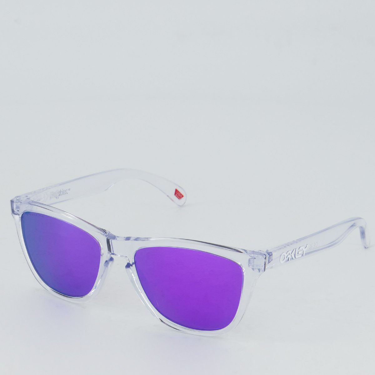 Óculos de Sol Oakley Frogskins Cinza e Roxo