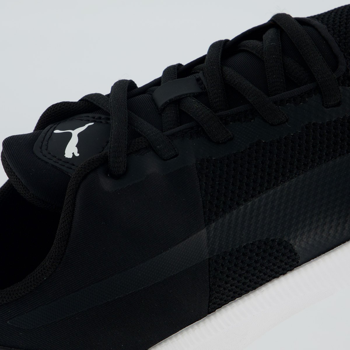 Tênis Puma Flyer Runner Feminino Preto e Branco Preto 7