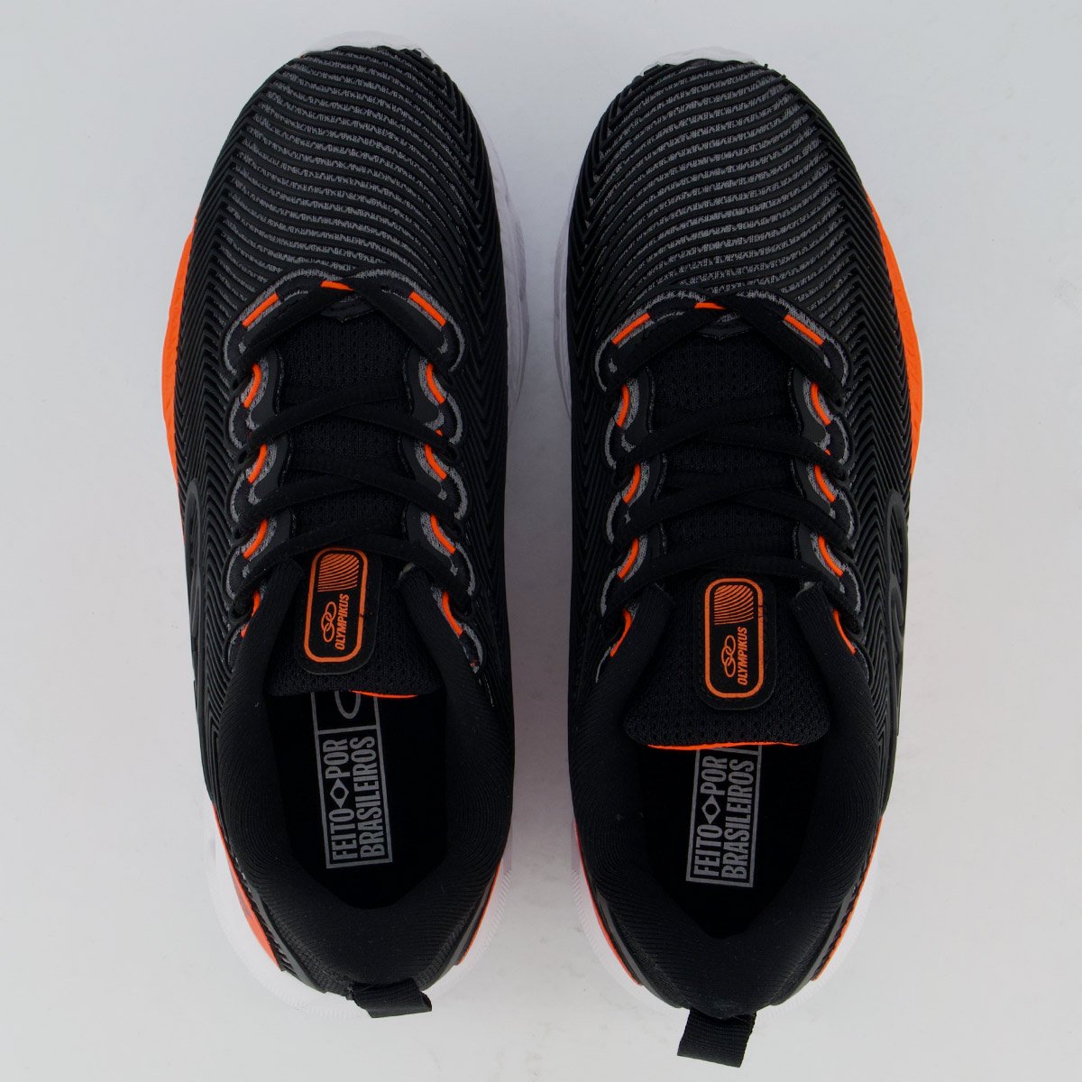 Tênis Olympikus Perfect 3 Juvenil Preto e Laranja Preto/Laranja 4