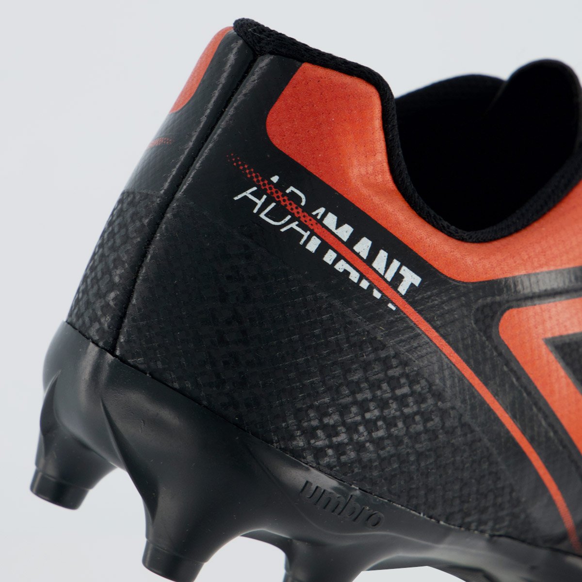 Chuteira Umbro Adamant Top Speed Campo Juvenil Preta e Vermelha Preto/Vermelho 6