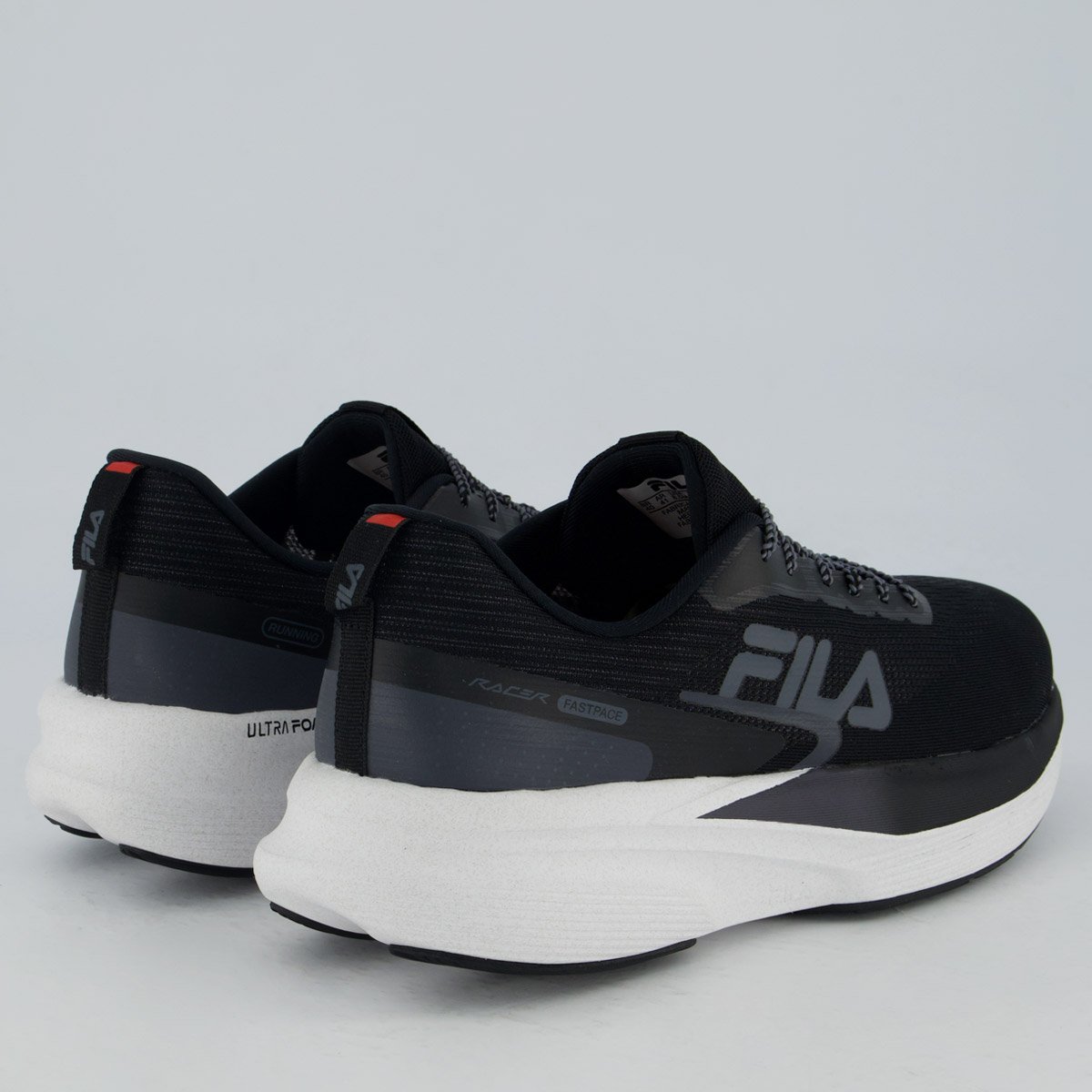 Tênis Fila Racer Fastpace Preto e Grafite Preto 3