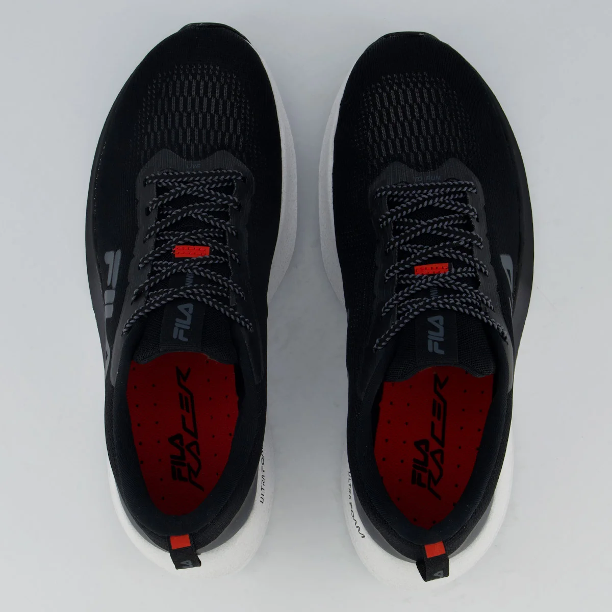 Tênis Fila Racer Fastpace Preto e Grafite Preto 4