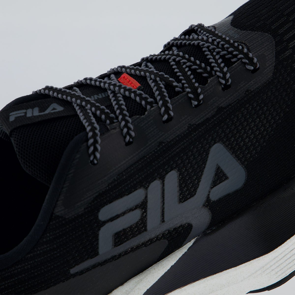 Tênis Fila Racer Fastpace Preto e Grafite Preto 7