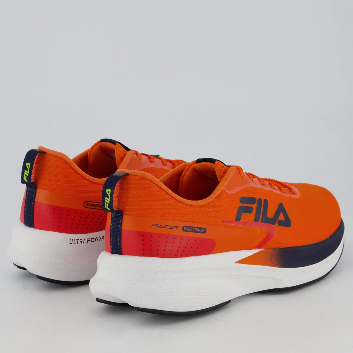 Tênis Fila Racer Fastpace Laranja e Marinho Laranja/Marinho 3