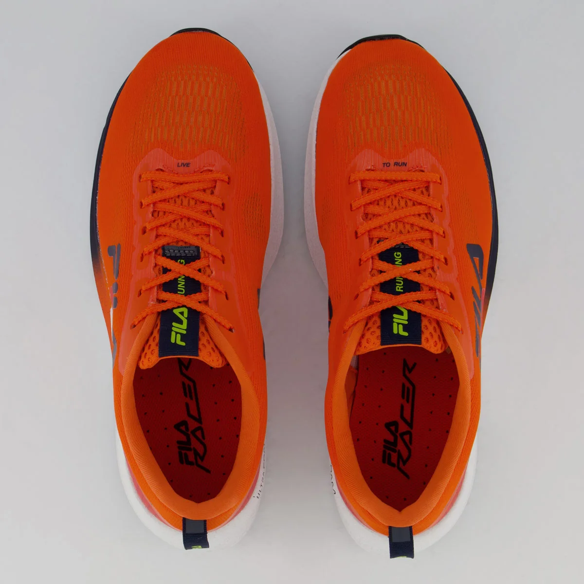 Tênis Fila Racer Fastpace Laranja e Marinho Laranja/Marinho 4
