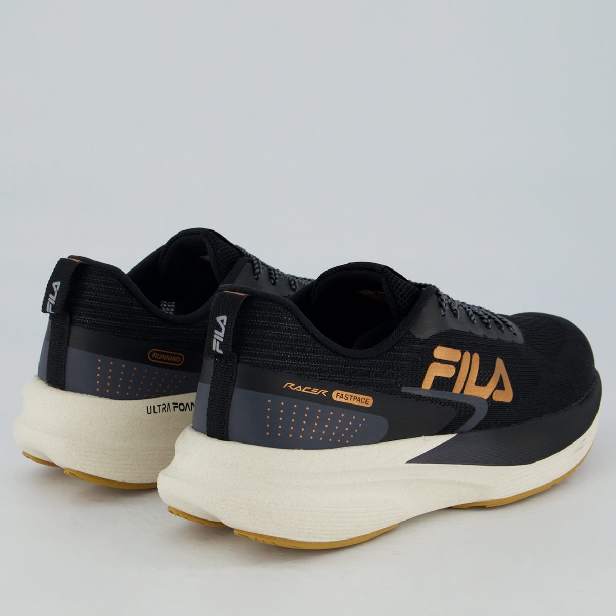 Tênis Fila Racer Fastpace Feminino Preto Preto 3