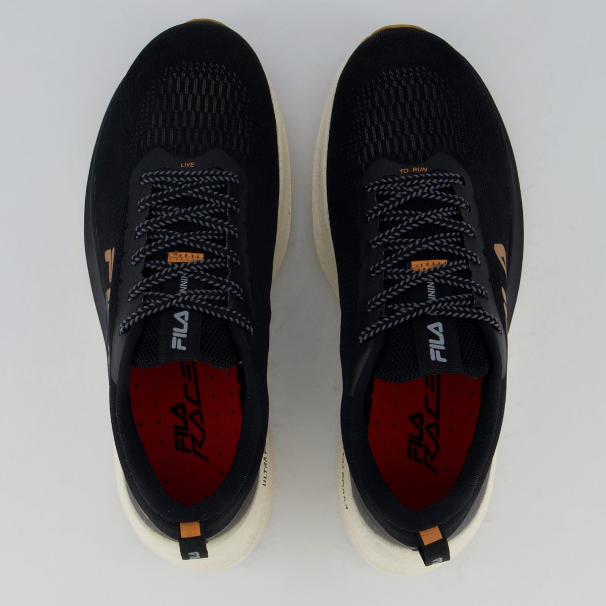Tênis Fila Racer Fastpace Feminino Preto Preto 4
