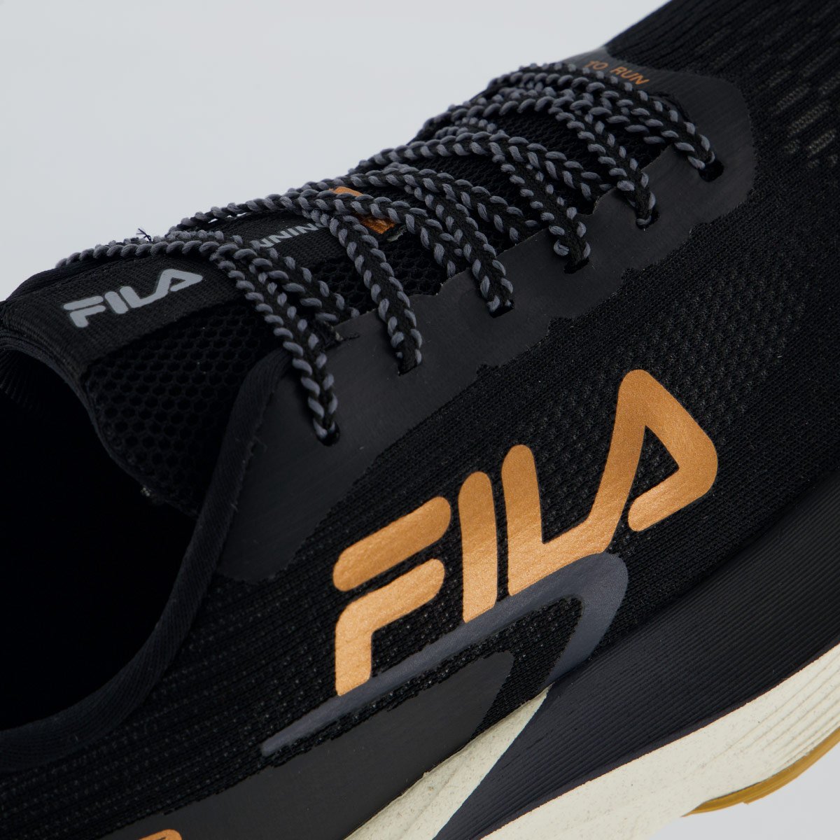 Tênis Fila Racer Fastpace Feminino Preto Preto 7