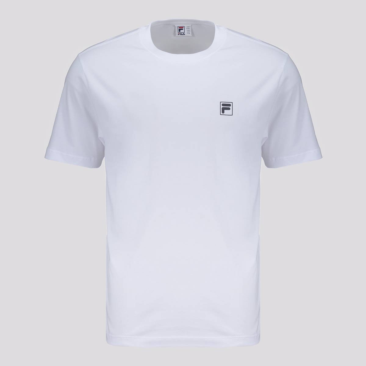 Camiseta Fila Comfort Classic Branca e Preta