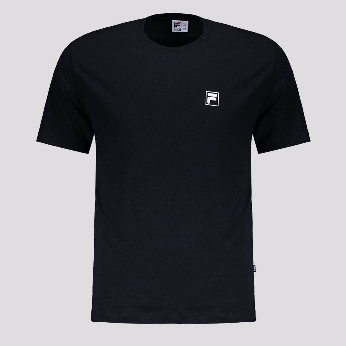 Camiseta Fila Comfort Classic Preta e Branca