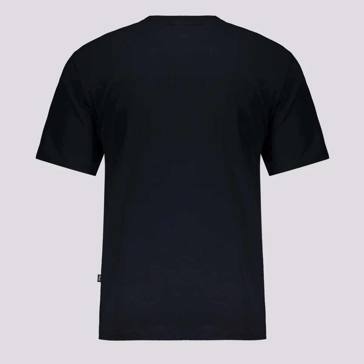 Camiseta Fila Comfort Classic Preta e Branca Preto 2
