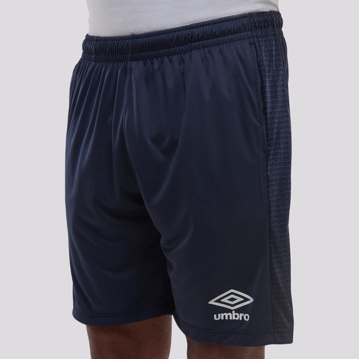 Calção Umbro Maximum Diamond Com Bolso Marinho Marinho 3
